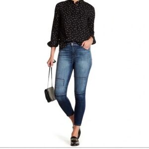 J Brand Jasper Patched Alana Crop Skinny Jeans in size 27